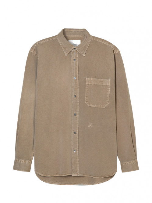Formal army shirt rock beige 