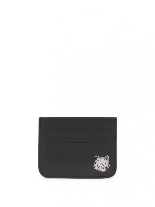 Fox head cardholder black 