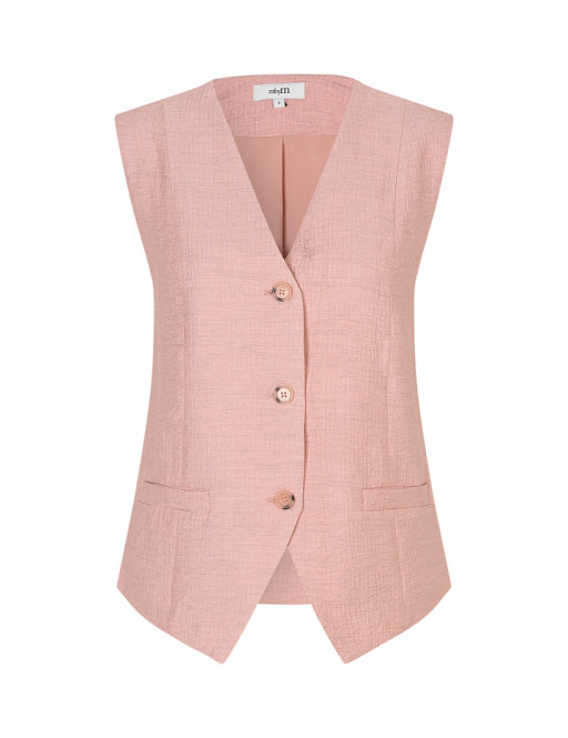 Frida-m mery vest pink mel 
