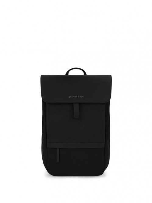 Fyn small backpack all black OS