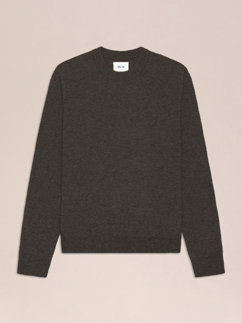 Gavin crew pullover dark army 