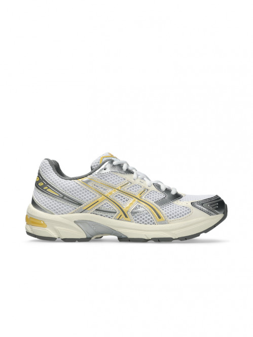 Gel 1130 running sneaker white yellow 