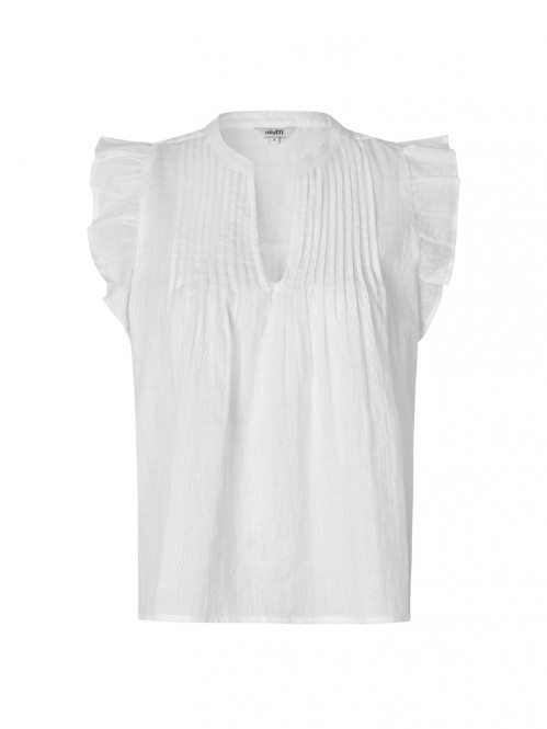Gemala-m acasia blouse white 
