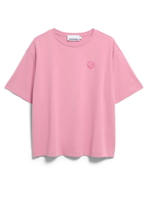 Giannaa difference t-shirt washed berry XS