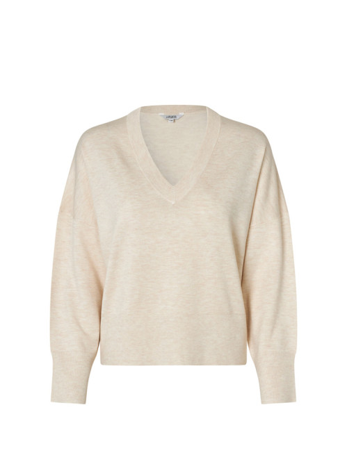 Gilian v-m bravani knit sugar melange 