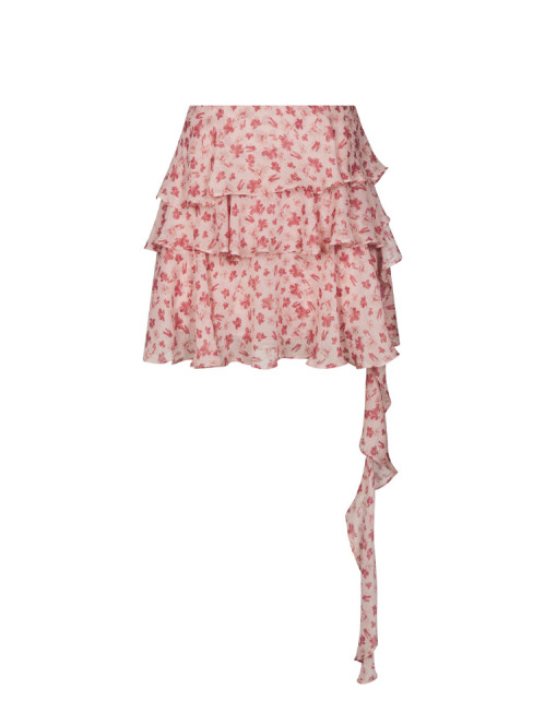Ginla flower skirt dusty rose 