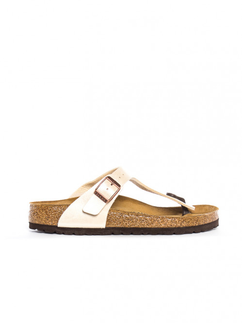 Gizeh sandals pearl white 