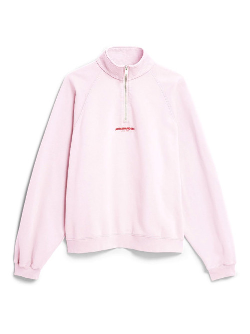 GMT dye sweat troyer pink mist 
