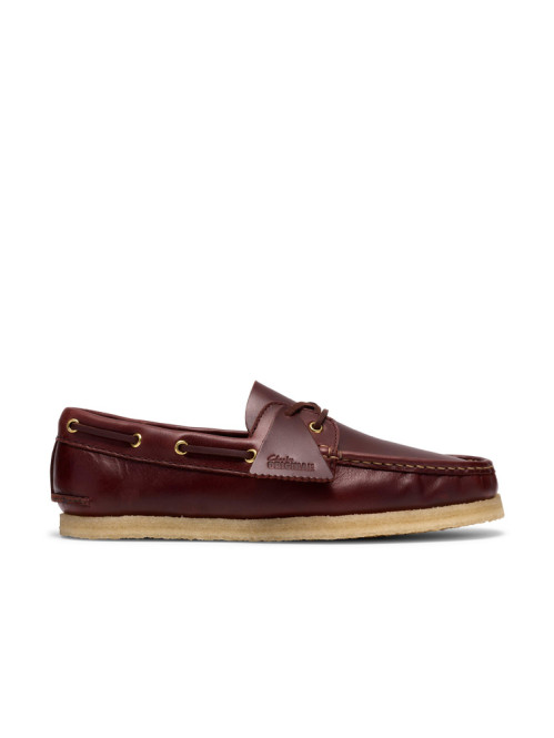 Godney boat shoes british tan lea 