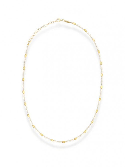 Goldy pearl necklace gold 