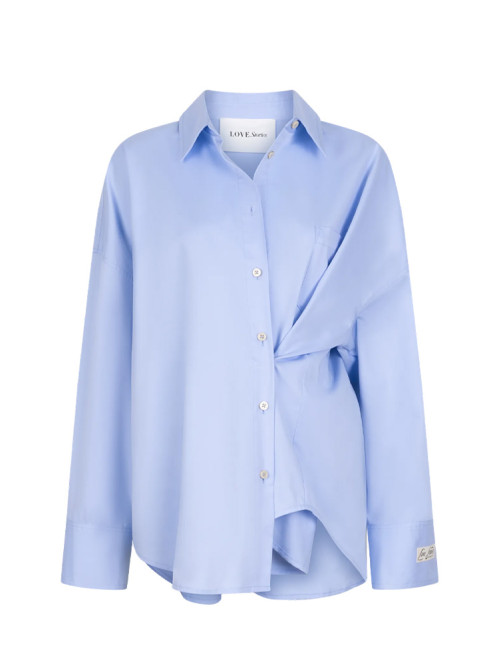 Hailey coverups shirt light blue M