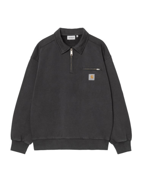 Detroit half zip sweatshirt black 