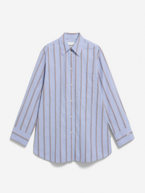 Haliaa stripe blouse heather 