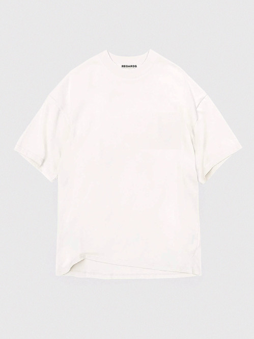 Heavy oversize tee snow 