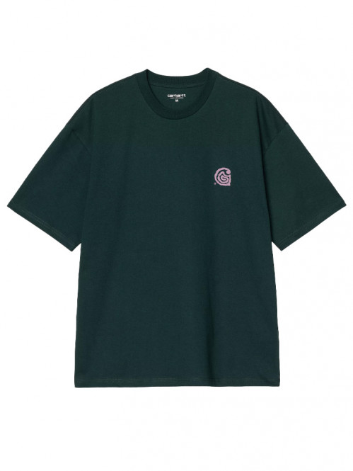 SS helix t-shirt deep lagoon 
