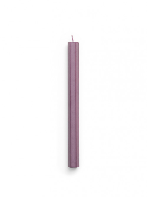 Hexagon candle bordeaux 