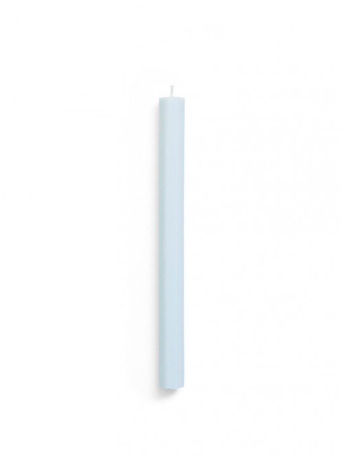Hexagon candle light blue 