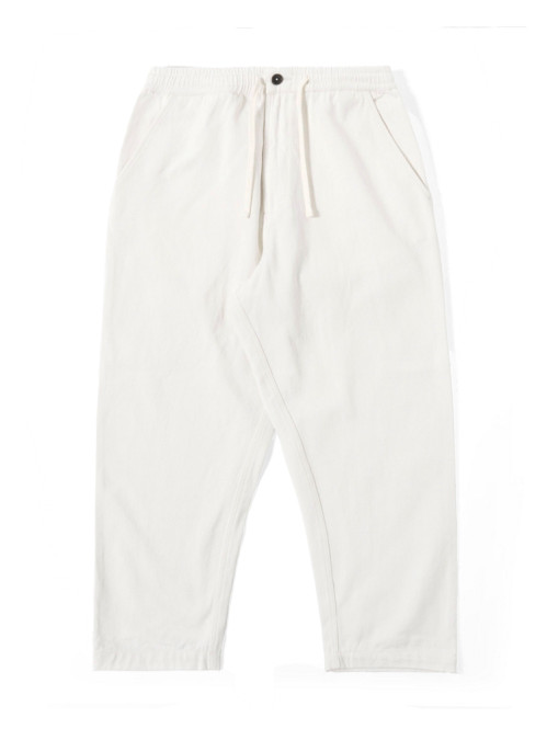 Hi water trouser slub drill ecru 