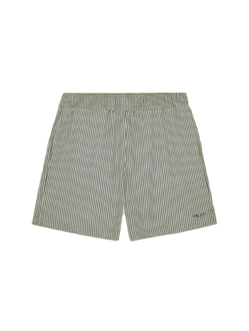 Holiday shorts green stripe 