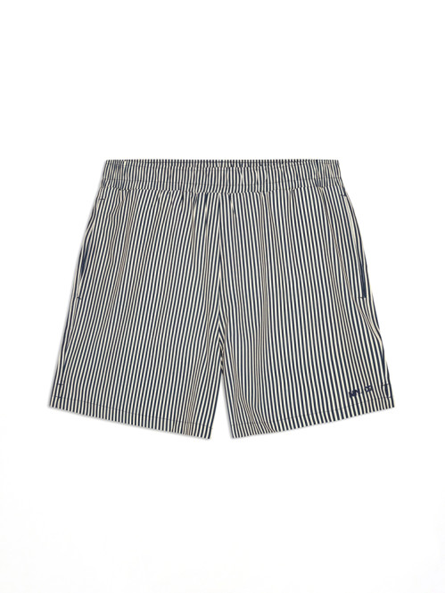 Holiday shorts navy stripe 