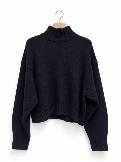 Ina turtleneck navy 