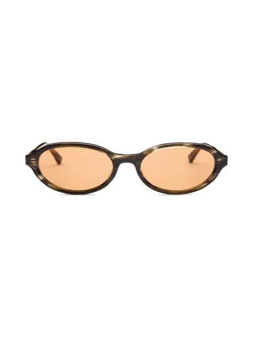 Ivy sunglass havana green 