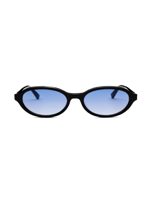 Ivy sunglass blk gradient blue 