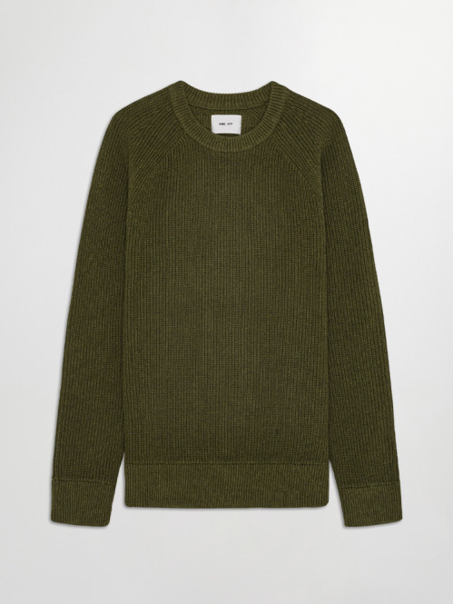 Jacobo crewneck pullover cerulean 