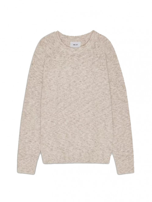 Jacobo boucle pullover wht pepper 