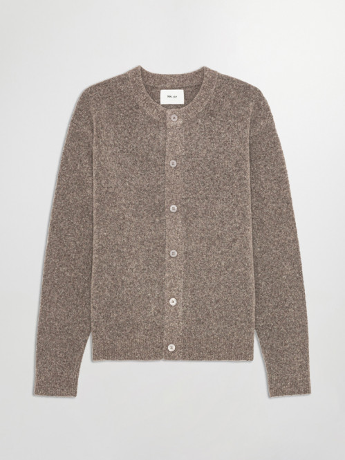 Jasper crew cardigan mable husk 