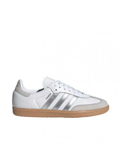Samba og sneaker white silver 