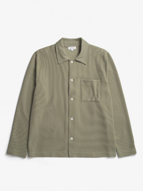 Jorn double face overshirt clay 