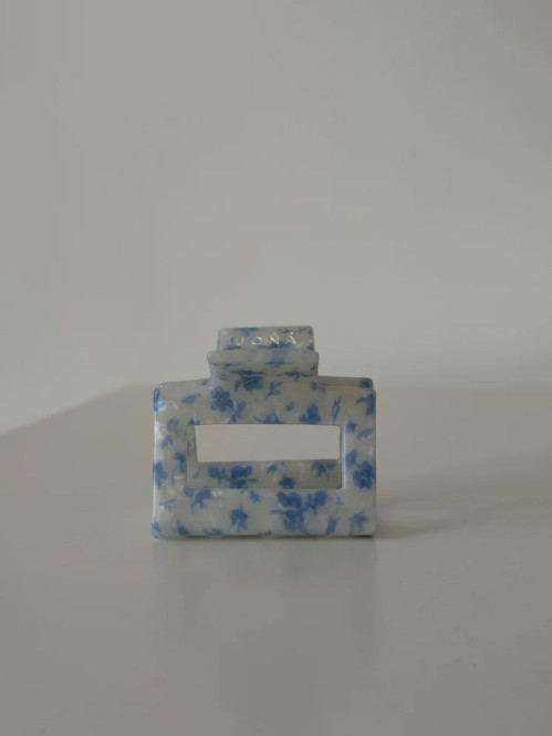 Josefin clip fleur bleu 