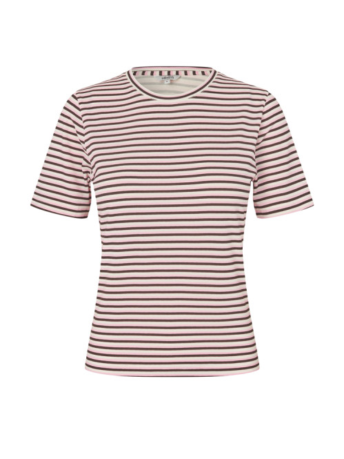 Julie-m gg t-shirt multi stripe java blossom 