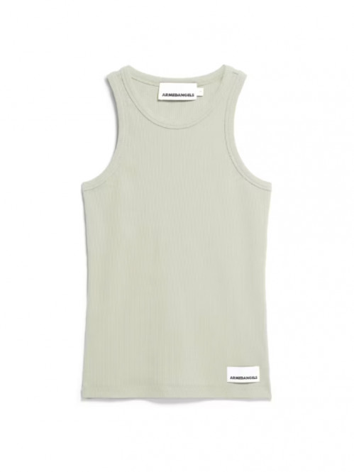 Kanitaa rib tanktop seagreen 