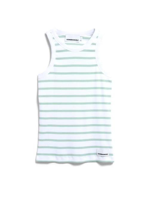 Kanitaa stripes top white foam 