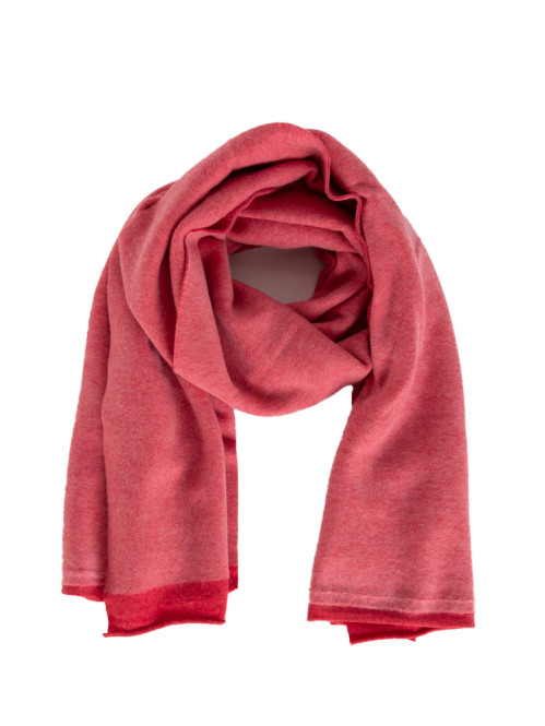 Kibo scarf red melange 