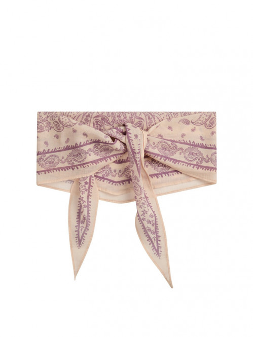Kinessa paisley scarf rose OS