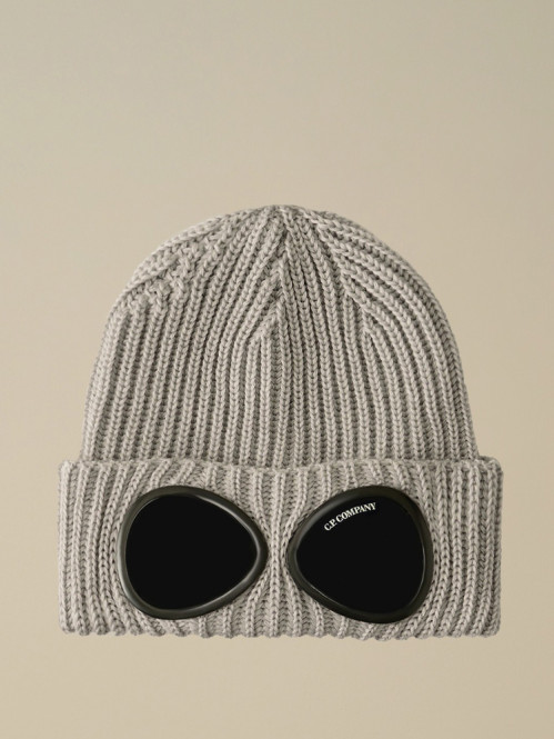 Merino wool knit cap moon mel 