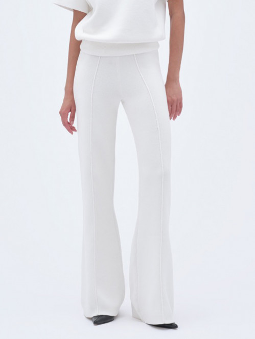 Knit leggins bright white 