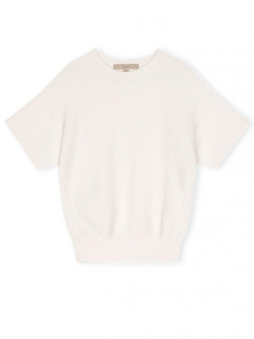 Knit t-shirt bright white 