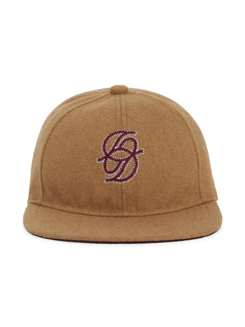 La casquette monogramme cap beige 