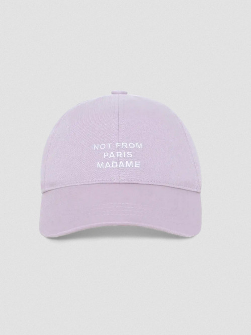 La casquette slogan lavander 