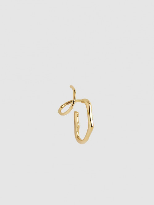 Lake twirl earring gold 