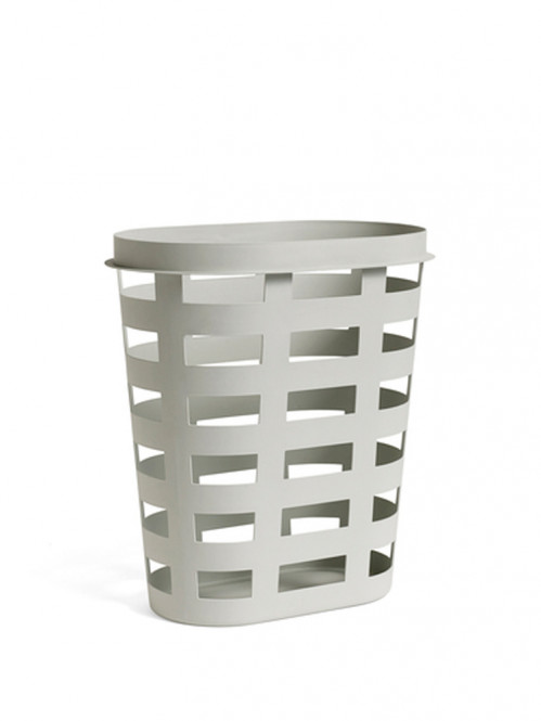 Basket L light grey 