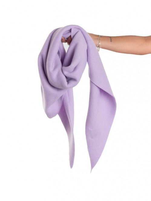 Kibo scarf triangle lila 
