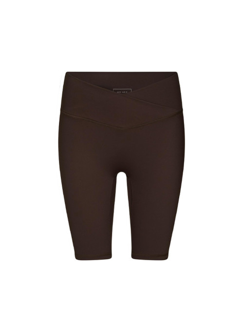 Lea wrap shorts chocolate M