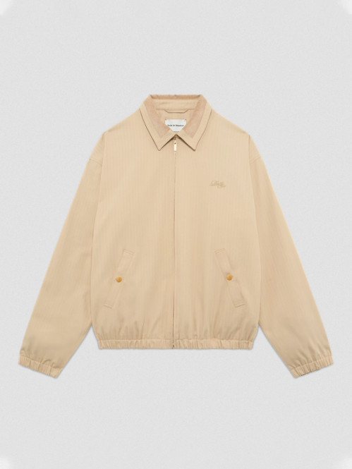 Le blouson drole beige 