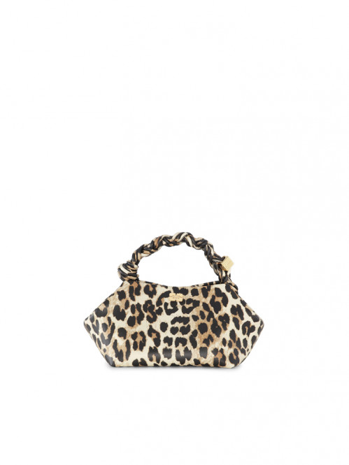 Ganni bou bag mini leopard OS