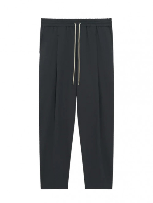 Le pantalon cropped dk grey 